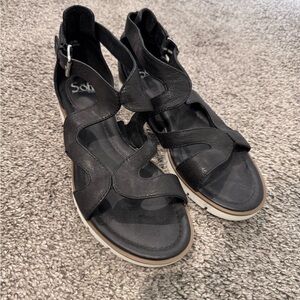 Sofft Black Sandals